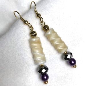 Handmade Earrings with Vintage and Modern Elements (E153-3H)